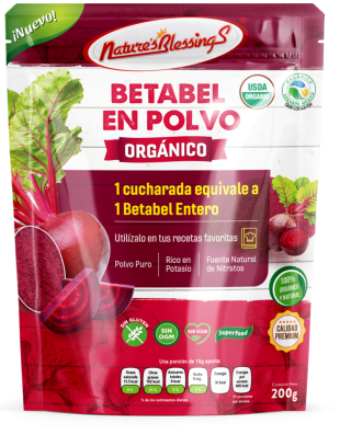 Betabel en Polvo Organico 200g