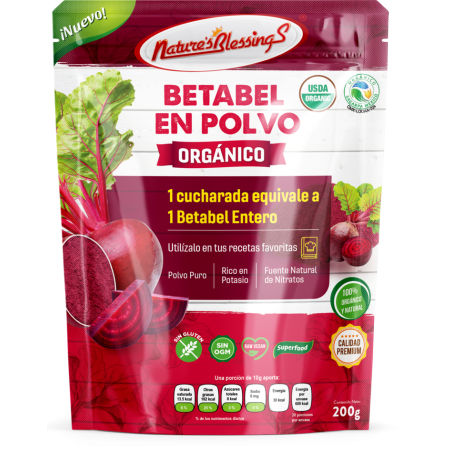 Betabel en Polvo Organico 200g