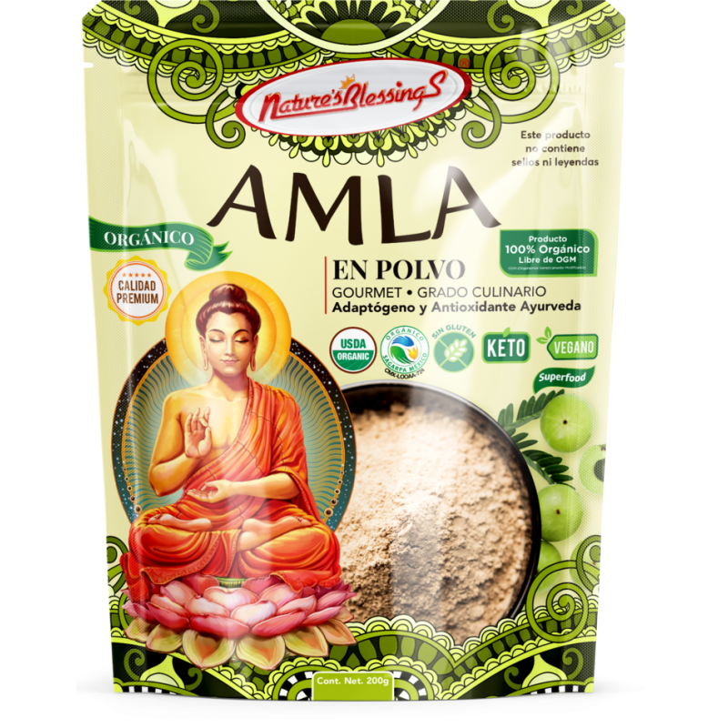 Amla o Amalaki Orgánico en Polvo 200g