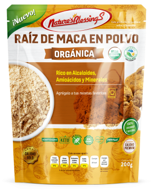 Raíz de Maca Orgánica en polvo