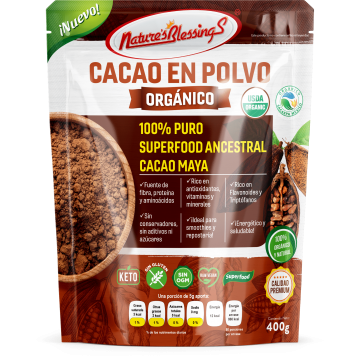 Cacao en polvo  Organico 350g