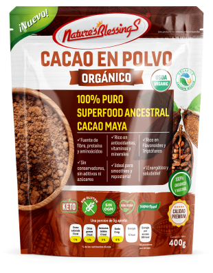 Cacao en polvo  Organico 350g