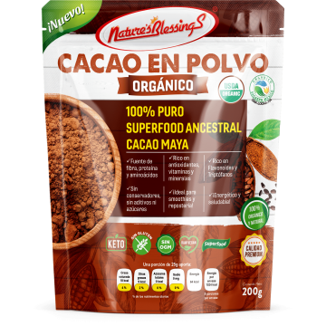 copy of Cacao en polvo  Organico 400g