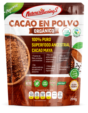 copy of Cacao en polvo  Organico 400g