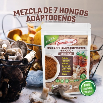 MEZCLA DE 7 HONGOS ORGANICOS
