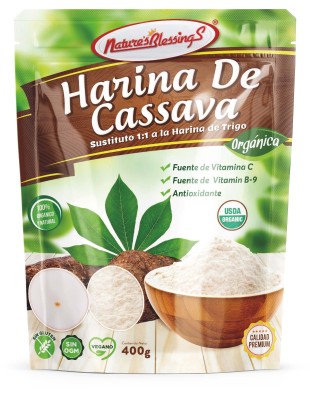 harina de cassava organica
