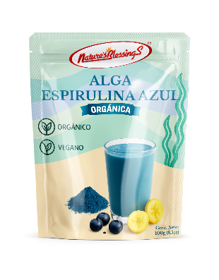 Alga Espirulina Azul Organica 100g (ficocianina)