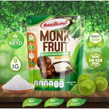 Azucar de Fruta de Monje monk sugar 500g Blanca