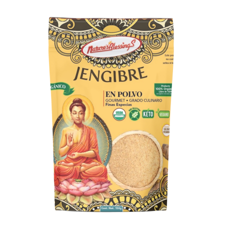 Jengibre Orgánico en Polvo 150g