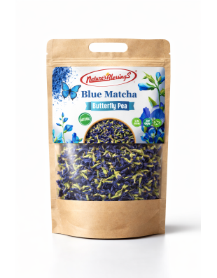 Flores Deshidratadas de Blue Matcha Azul Butterfly pea 100g